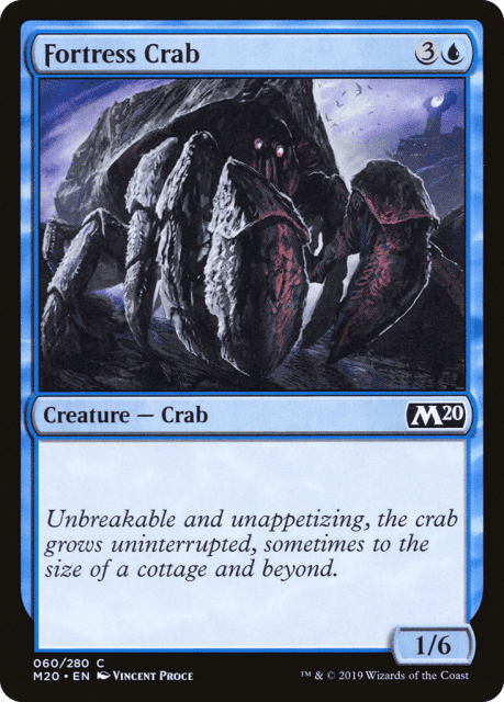 Fortress Crab (60) — Core Set 2020