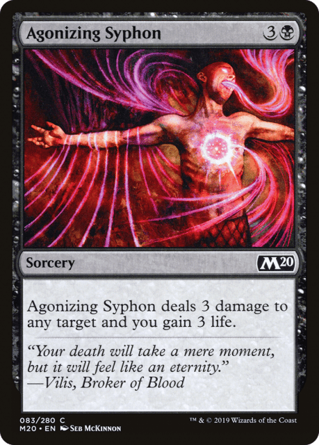Agonizing Syphon (83) — Core Set 2020