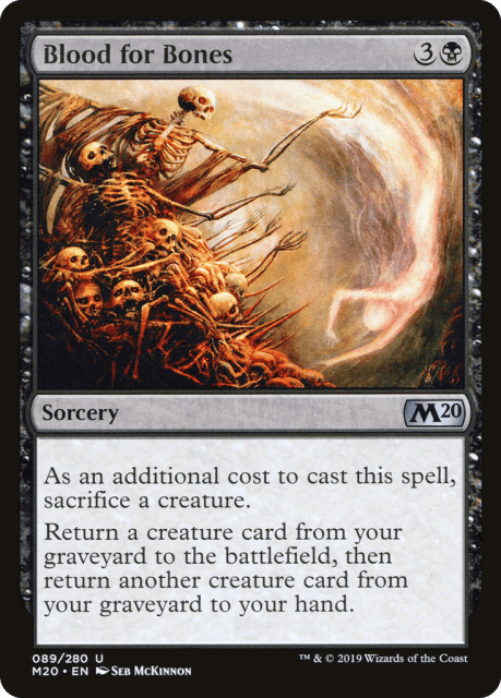 Blood for Bones (89) — Core Set 2020
