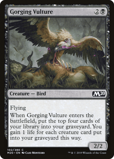 Gorging Vulture (102) — Core Set 2020