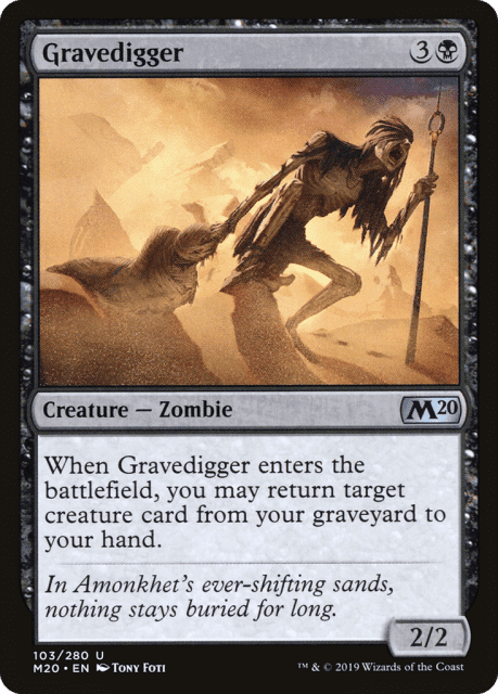 Gravedigger (103) — Core Set 2020