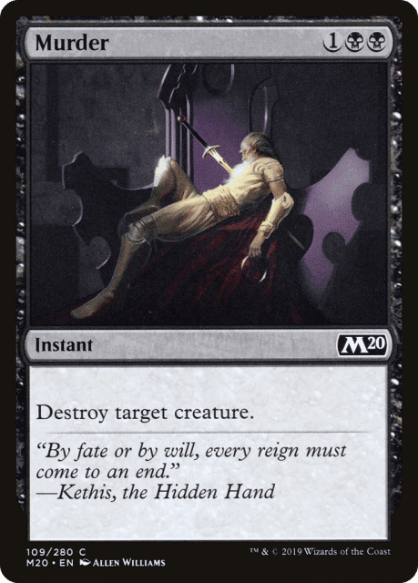 Murder (109) — Core Set 2020