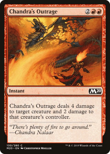 Chandra's Outrage (130) — Core Set 2020