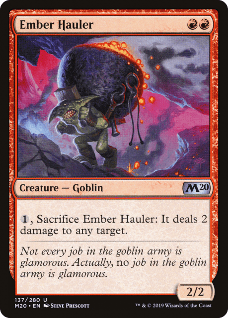 Ember Hauler (137) — Core Set 2020