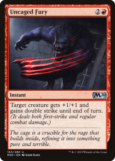 Uncaged Fury (163) — Core Set 2020