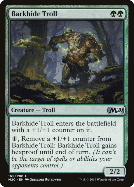 Barkhide Troll (165) — Core Set 2020