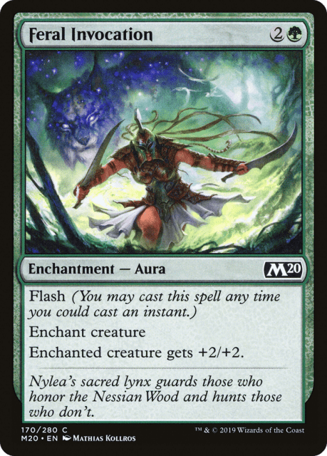 Feral Invocation (170) — Core Set 2020