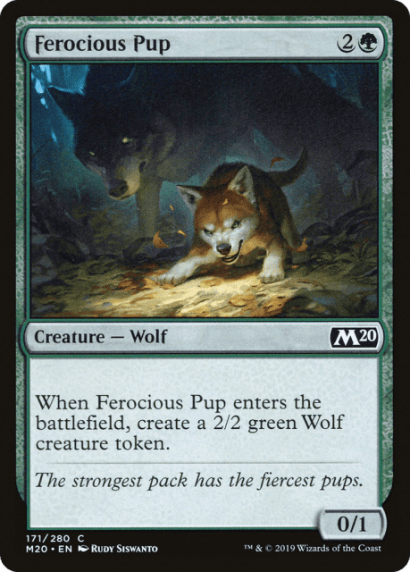 Ferocious Pup (171) — Core Set 2020