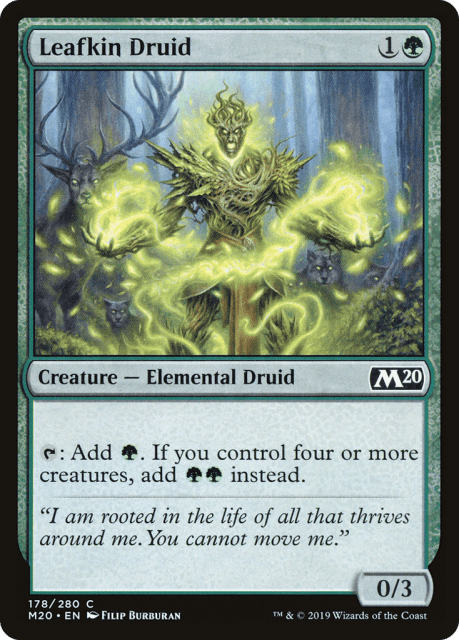 Leafkin Druid (178) — Core Set 2020