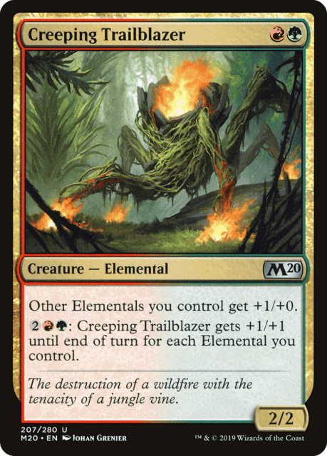 Creeping Trailblazer (207) — Core Set 2020