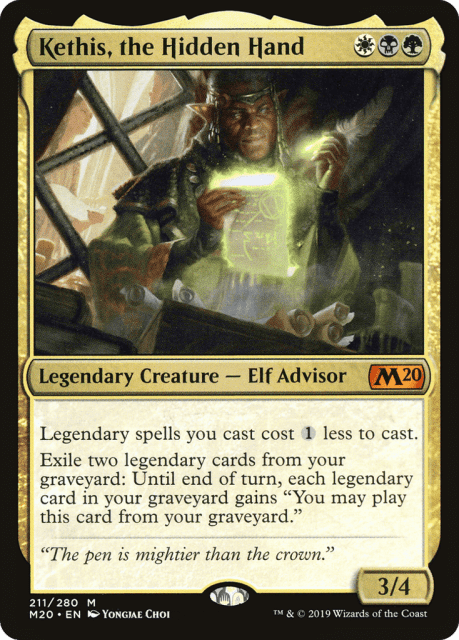 Kethis, the Hidden Hand (211) — Core Set 2020