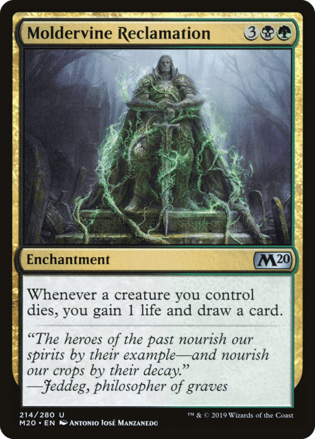 Moldervine Reclamation (214) — Core Set 2020