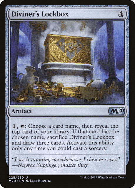 Diviner's Lockbox (225) — Core Set 2020