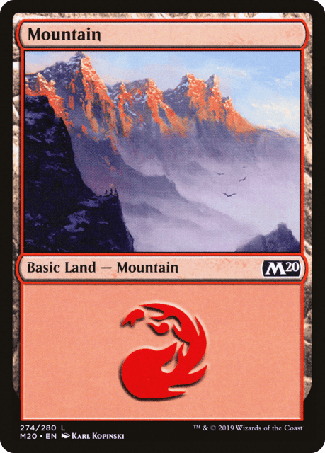 Mountain (274) — Core Set 2020