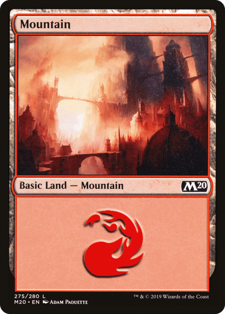 Mountain (275) — Core Set 2020