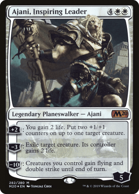 Ajani, Inspiring Leader (282) — Core Set 2020