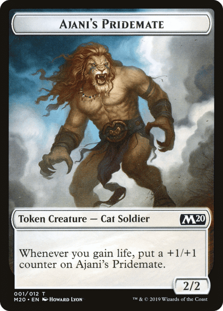 Ajani's Pridemate (1) — Core Set 2020