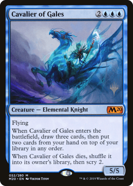 Cavalier of Gales (52) — Core Set 2020 Promos
