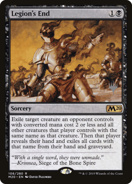 Legion's End (106) — Core Set 2020 Promos