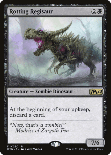 Rotting Regisaur (111) — Core Set 2020 Promos
