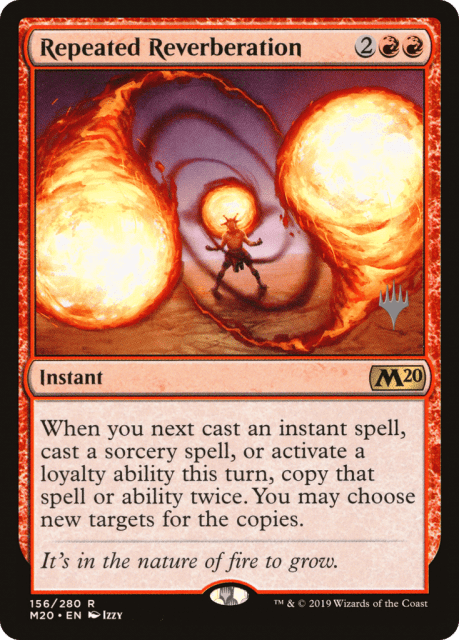 Repeated Reverberation (156) — Core Set 2020 Promos