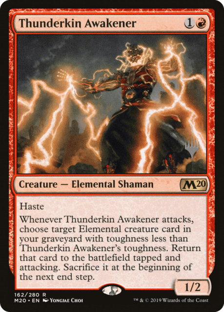 Thunderkin Awakener (162) — Core Set 2020 Promos
