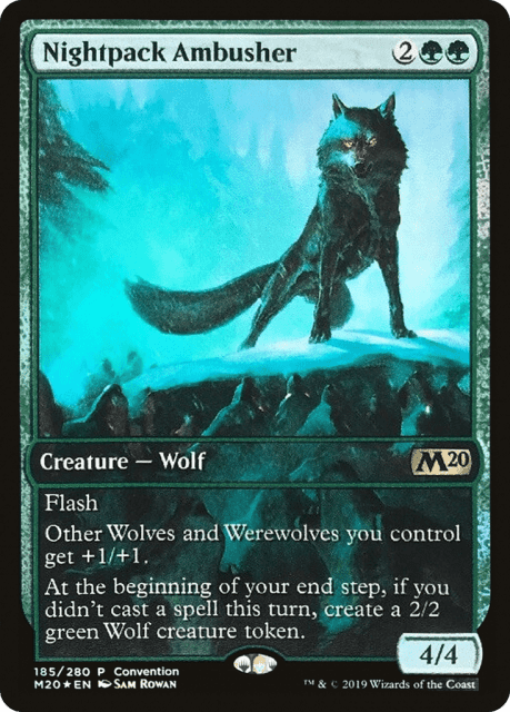 Nightpack Ambusher (185) — Core Set 2020 Promos