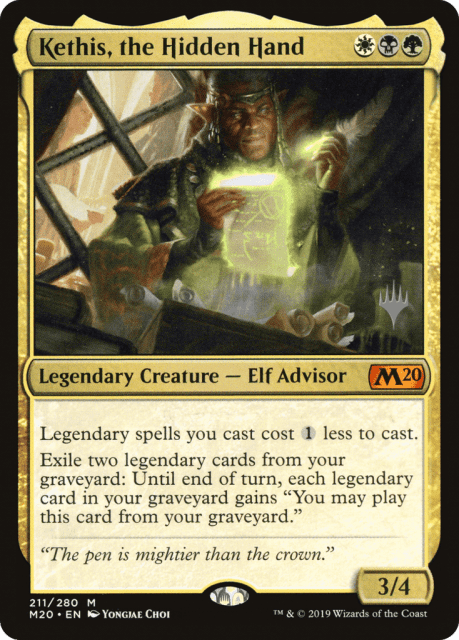 Kethis, the Hidden Hand (211) — Core Set 2020 Promos