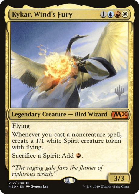 Kykar, Wind's Fury (212) — Core Set 2020 Promos