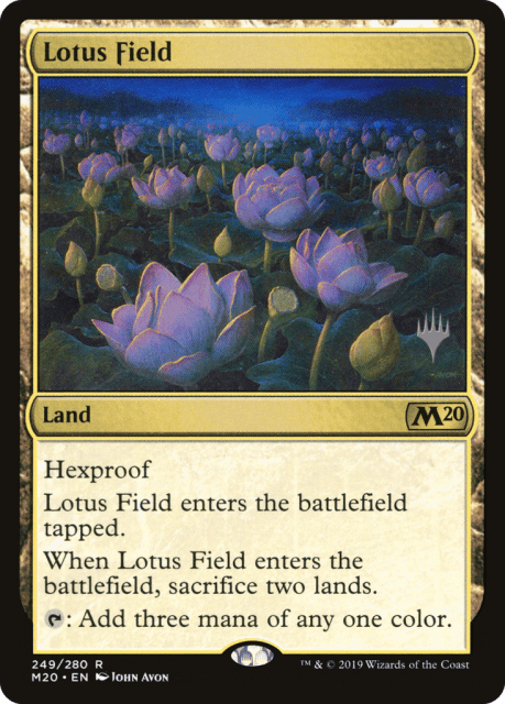 Lotus Field (249) — Core Set 2020 Promos