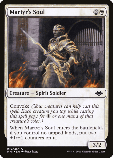 Martyr's Soul (19) — Modern Horizons