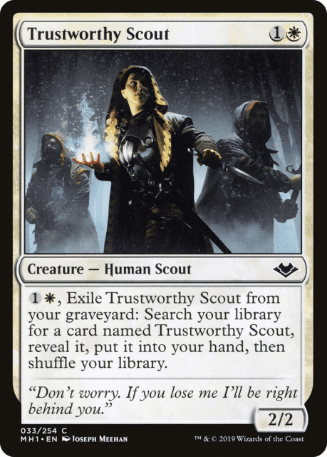 Trustworthy Scout (33) — Modern Horizons