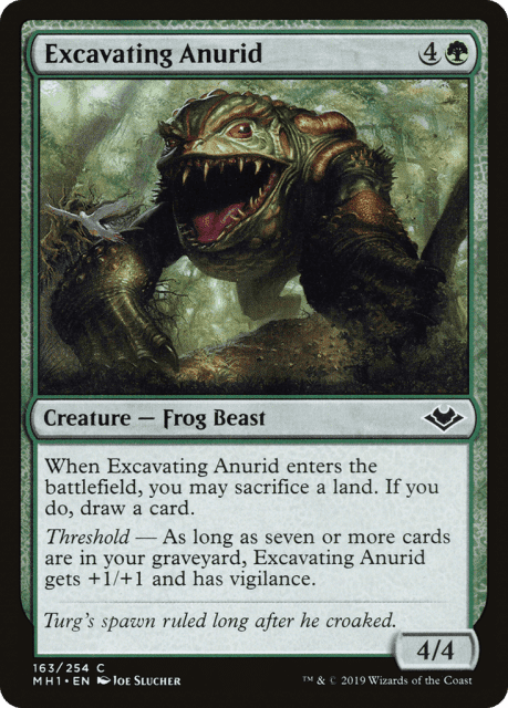 Excavating Anurid (163) — Modern Horizons