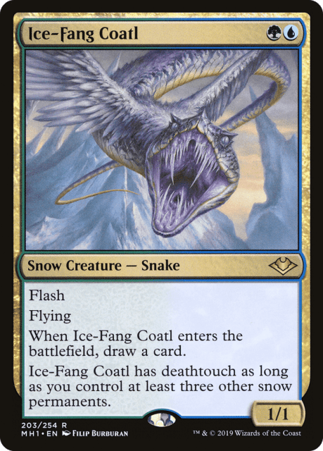 Ice-Fang Coatl (203) — Modern Horizons