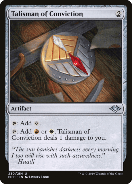 Talisman of Conviction (230) — Modern Horizons