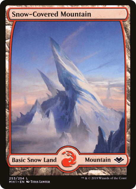 Snow-Covered Mountain (253) — Modern Horizons