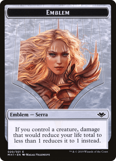 Serra the Benevolent Emblem (20) — Modern Horizons