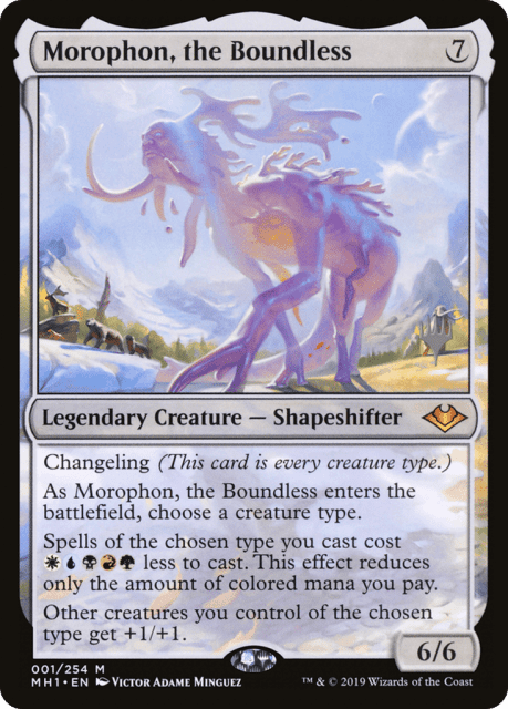 Morophon, the Boundless (1) — Modern Horizons Promos
