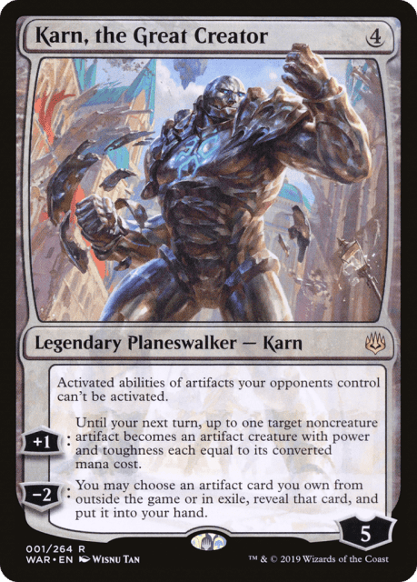 Karn, the Great Creator (1) — War of the Spark