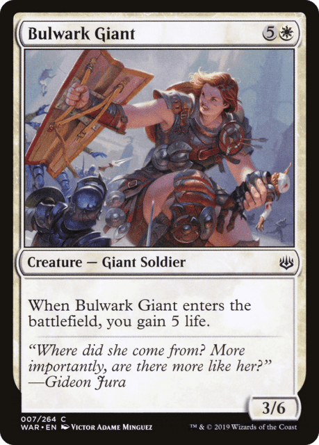 Bulwark Giant (7) — War of the Spark
