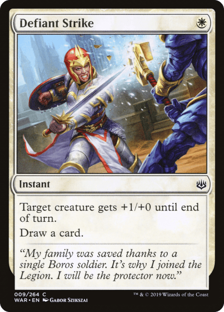Defiant Strike (9) — War of the Spark