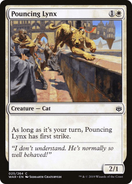 Pouncing Lynx (25) — War of the Spark