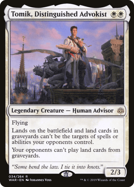 Tomik, Distinguished Advokist (34) — War of the Spark