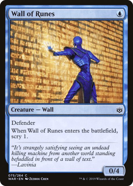 Wall of Runes (75) — War of the Spark