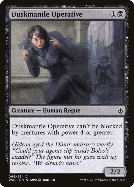 Duskmantle Operative (88) — War of the Spark
