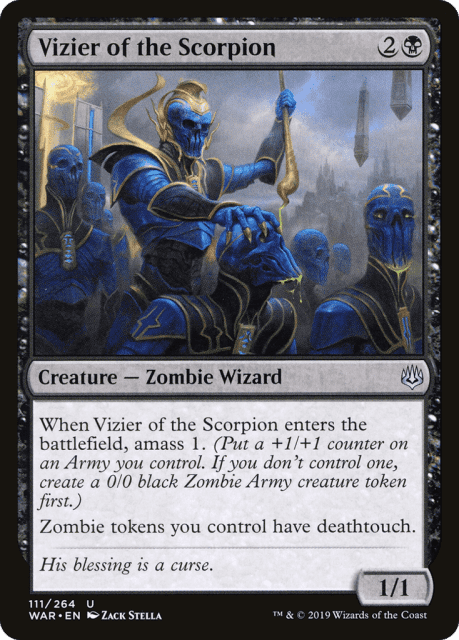 Vizier of the Scorpion (111) — War of the Spark