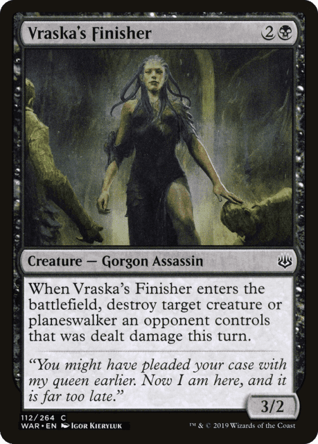 Vraska's Finisher (112) — War of the Spark