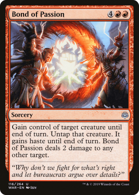 Bond of Passion (116) — War of the Spark