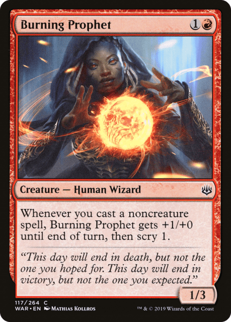 Burning Prophet (117) — War of the Spark