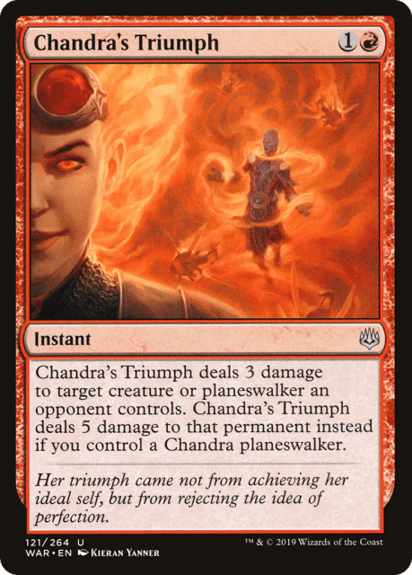 Chandra's Triumph (121) — War of the Spark